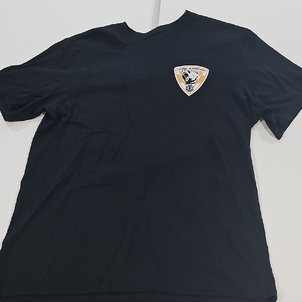 Element Skateboarding Black Graphic T-Shirt